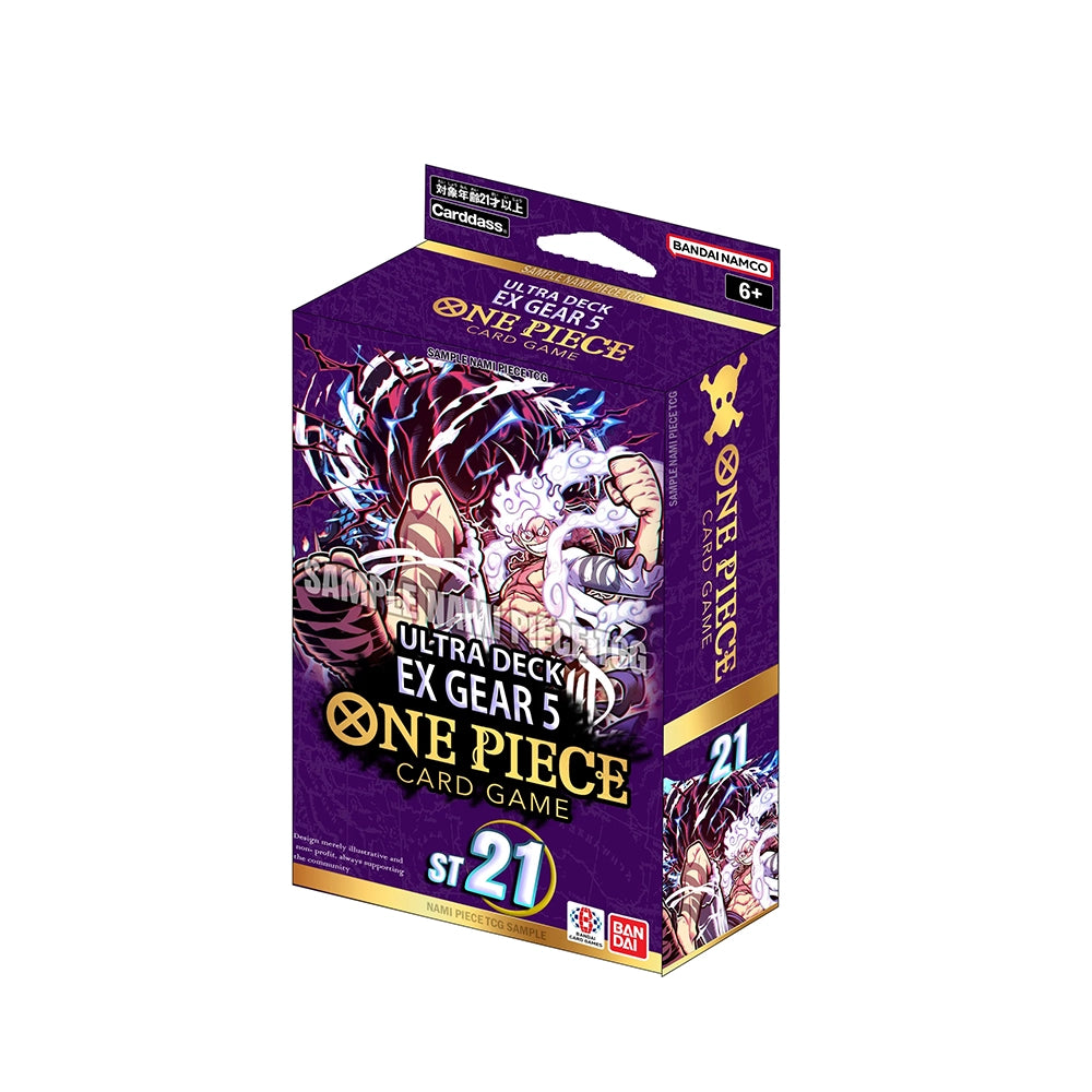 Bandai One Piece TCG ST-21 Starter Deck EX – Gear 5 Luffy (English)