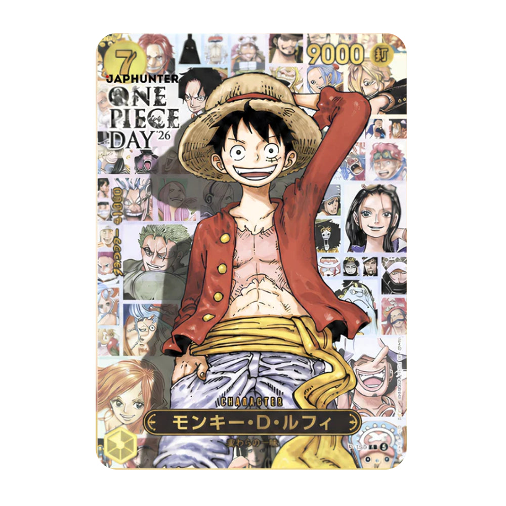 One Piece Day 2026 Premium Card Collection - Luffy P-161