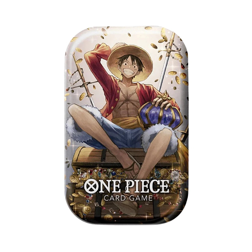 Bandai One Piece TCG Tin Pack Set Vol. 2 TS-02 – Monkey D. Luffy Tin (English)