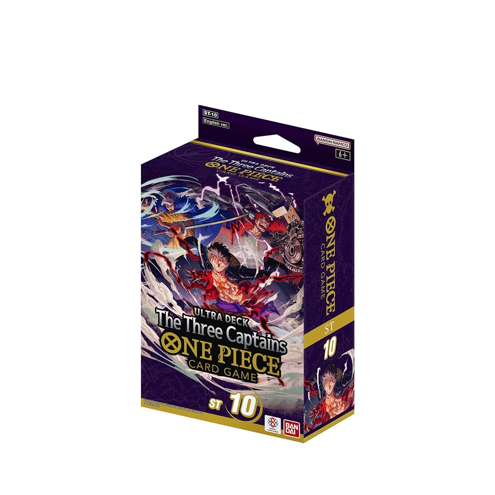 Bandai One Piece Card Game – Ultra Deck: The Three Captains [ST-10] – English