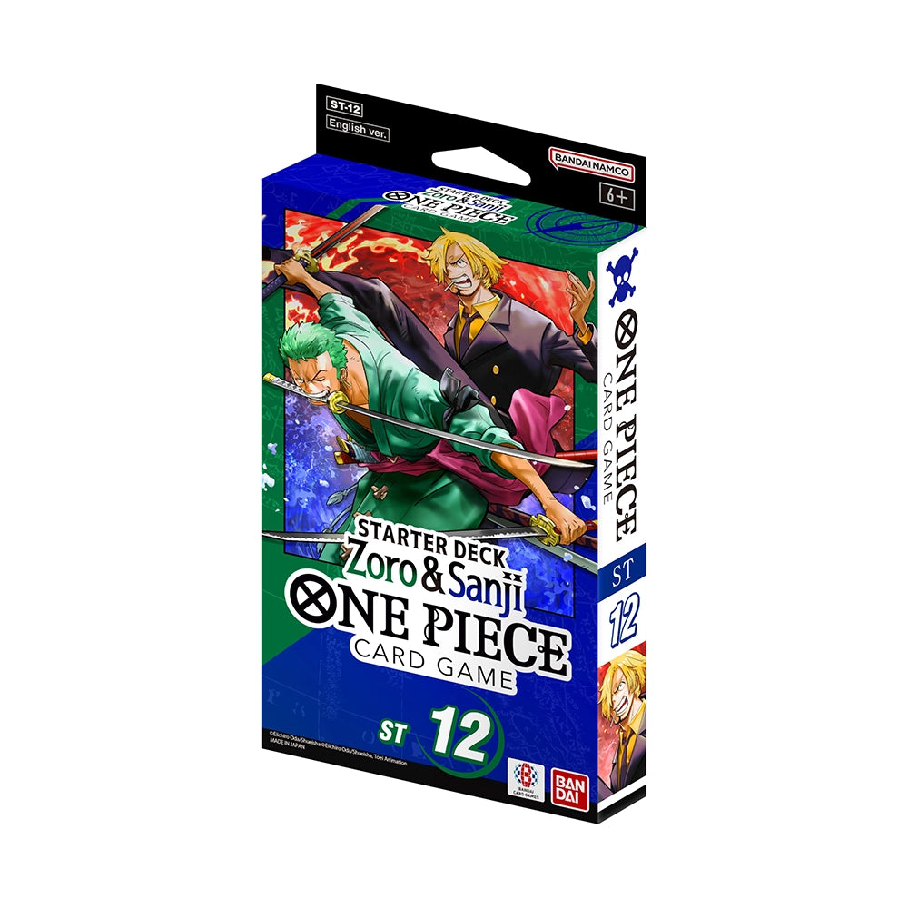 Bandai One Piece Card Game – Starter Deck: Zoro and Sanji [ST-12] – English