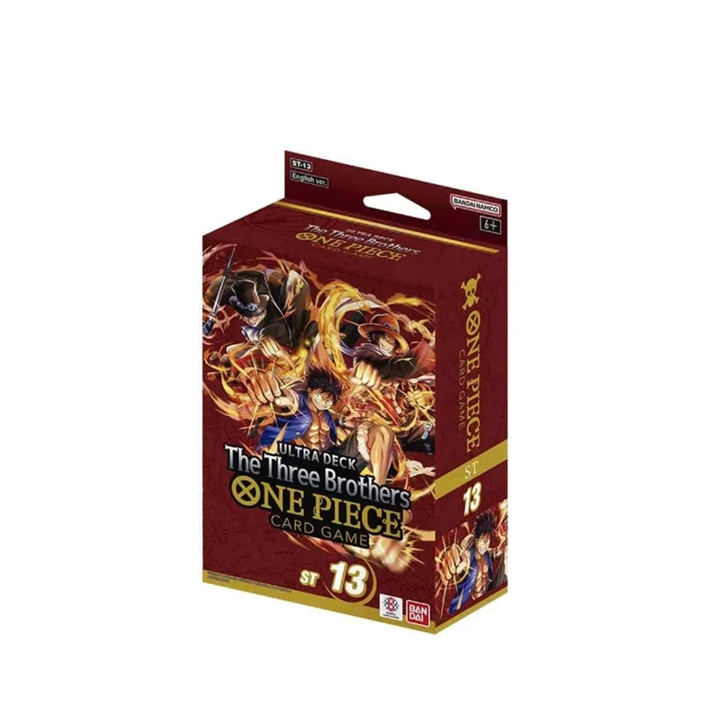 Bandai One Piece Card Game – Ultra Deck: The Three Brothers [ST-13] – English