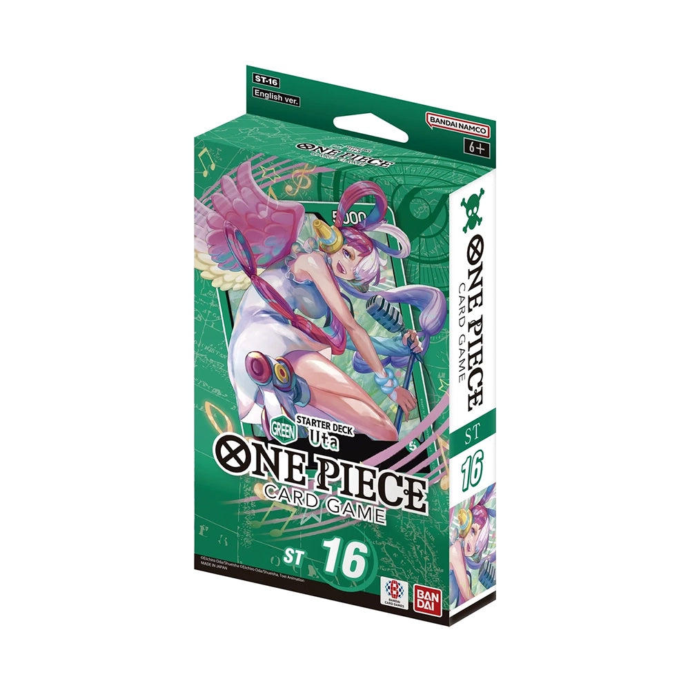 Bandai One Piece Card Game – Starter Deck: Green Uta [ST-16] – English