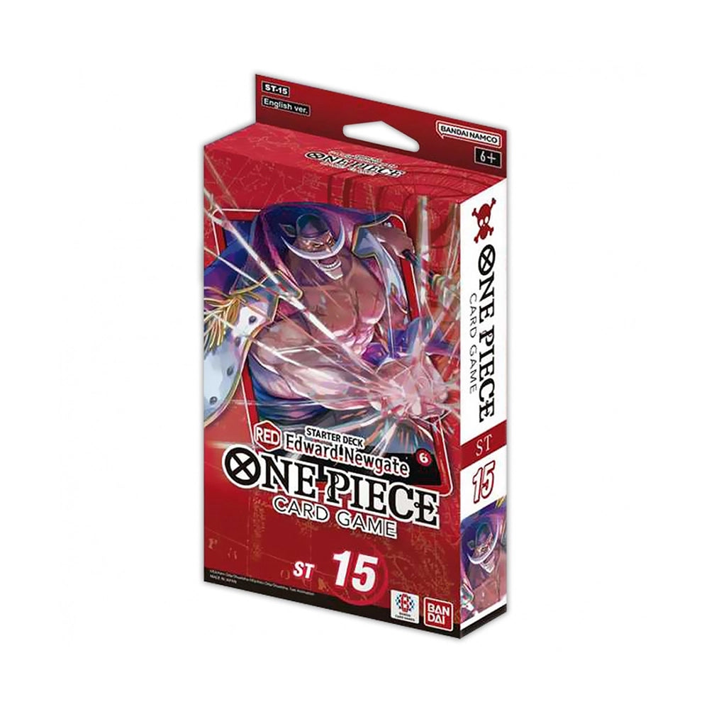 Bandai One Piece Card Game – Starter Deck: Red Edward Newgate [ST-15] – English