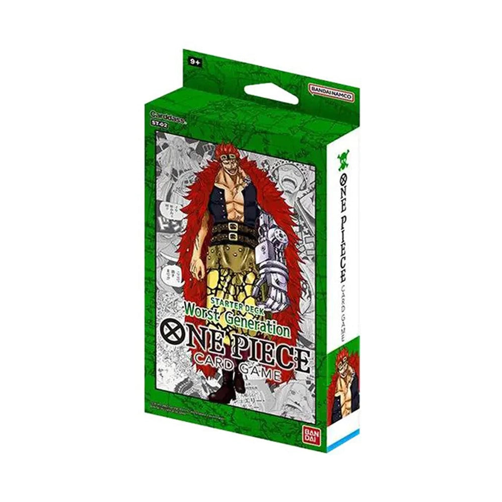 Bandai One Piece Card Game – Starter Deck: Worst Generation [ST-02] – English