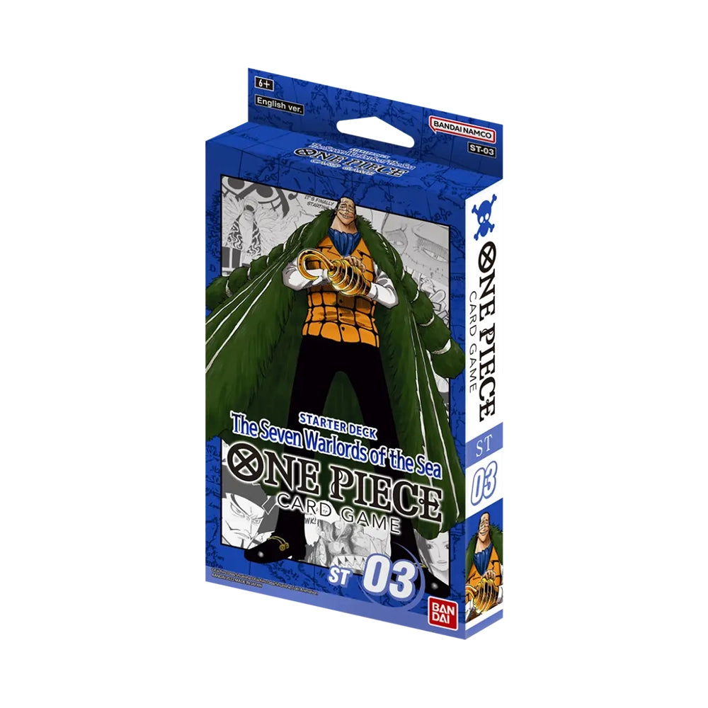 Bandai One Piece Card Game – Starter Deck: The Seven Warlords of the Sea [ST-03] – English