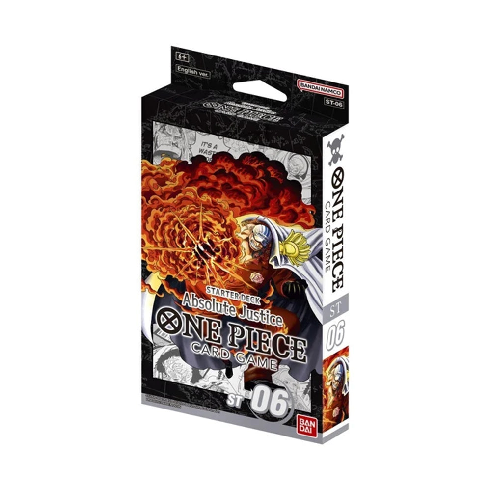 Bandai One Piece Card Game – Starter Deck: Absolute Justice [ST-06] – English
