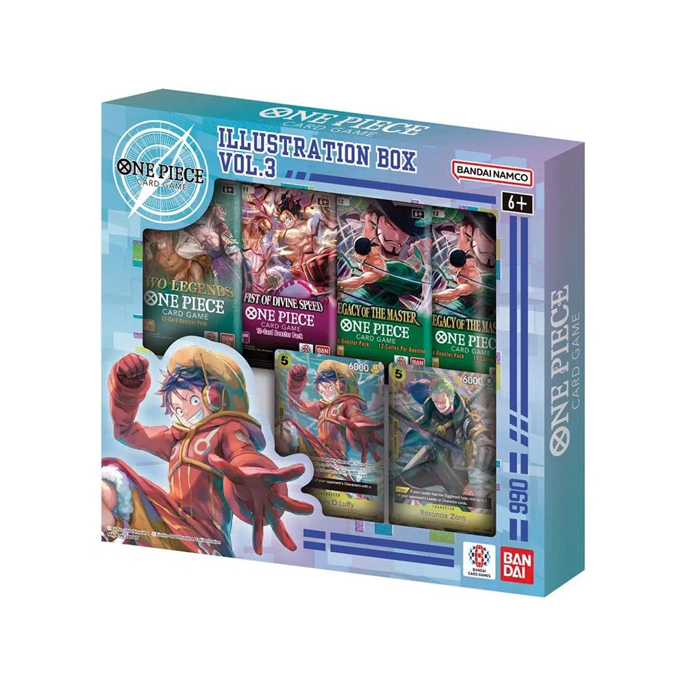 Bandai One Piece TCG Illustration Box Vol. 3 – Monkey D. Luffy & Roronoa Zoro – English