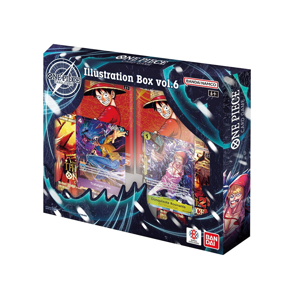 Bandai One Piece TCG Illustration Box Vol. 6 – Trafalgar Law & Rosinante (English)