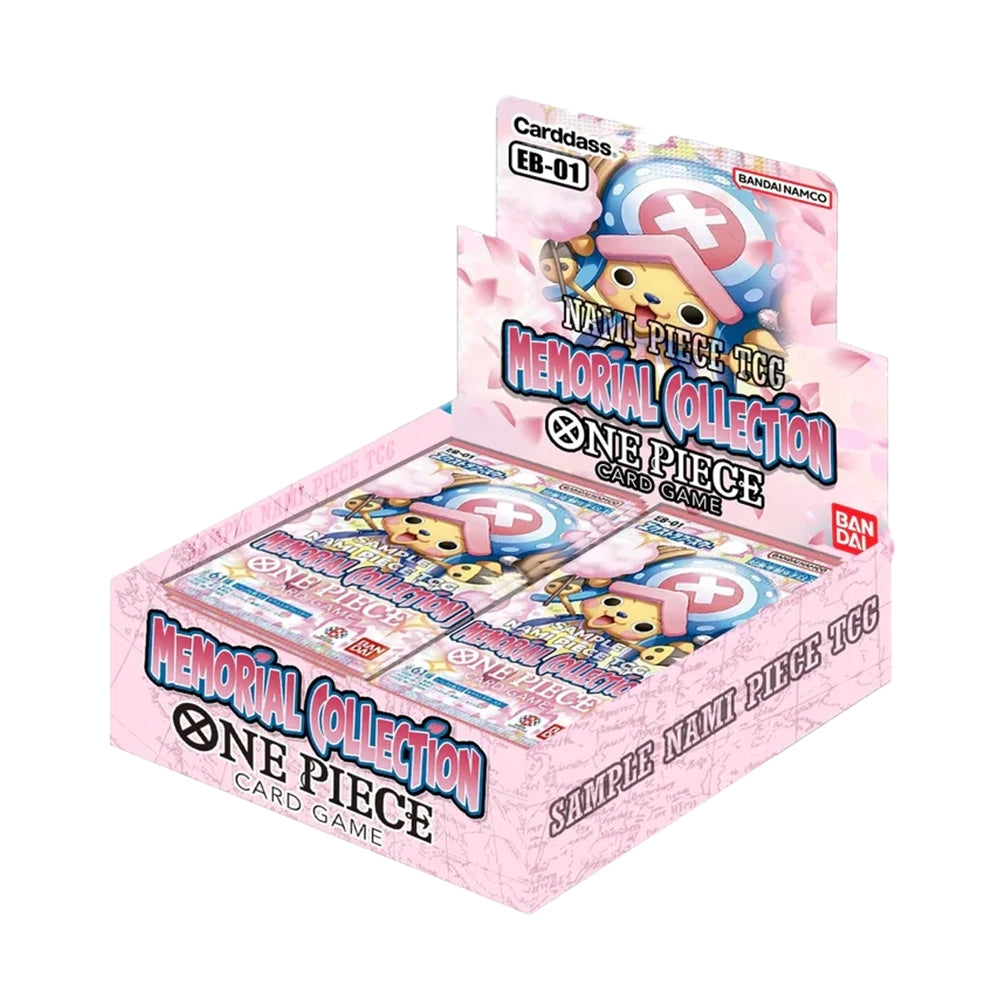 Bandai One Piece TCG Extra Booster – Memorial Collection [EB-01] – English Booster Box