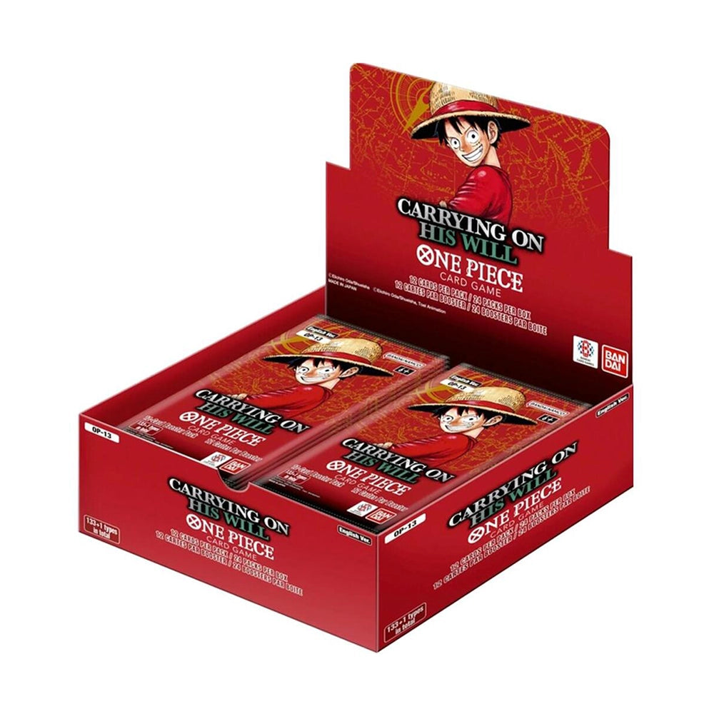 Bandai One Piece Card Game – Carrying On His Will [OP-13] – English Booster Box