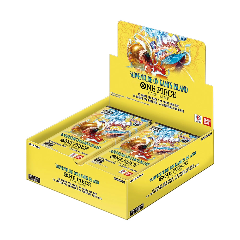 Bandai One Piece Card Game – Adventure on Kami’s Island [OP15-EB04] – English Booster Box