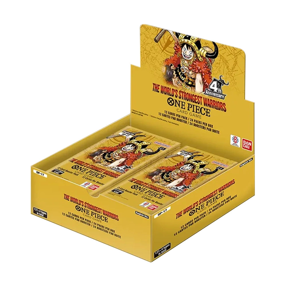 [PRE-ORDER] Bandai One Piece TCG OP-17 Booster Box – The World’s Strongest Warriors (English)