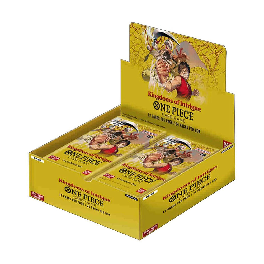 Bandai One Piece Card Game – Kingdoms of Intrigue [OP-04] – English Booster Box