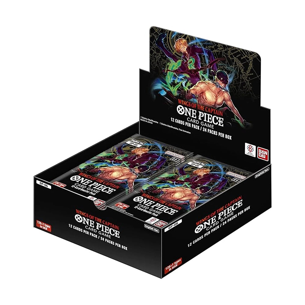 Bandai One Piece Card Game – Wings of the Captain [OP-06] – English Booster Box