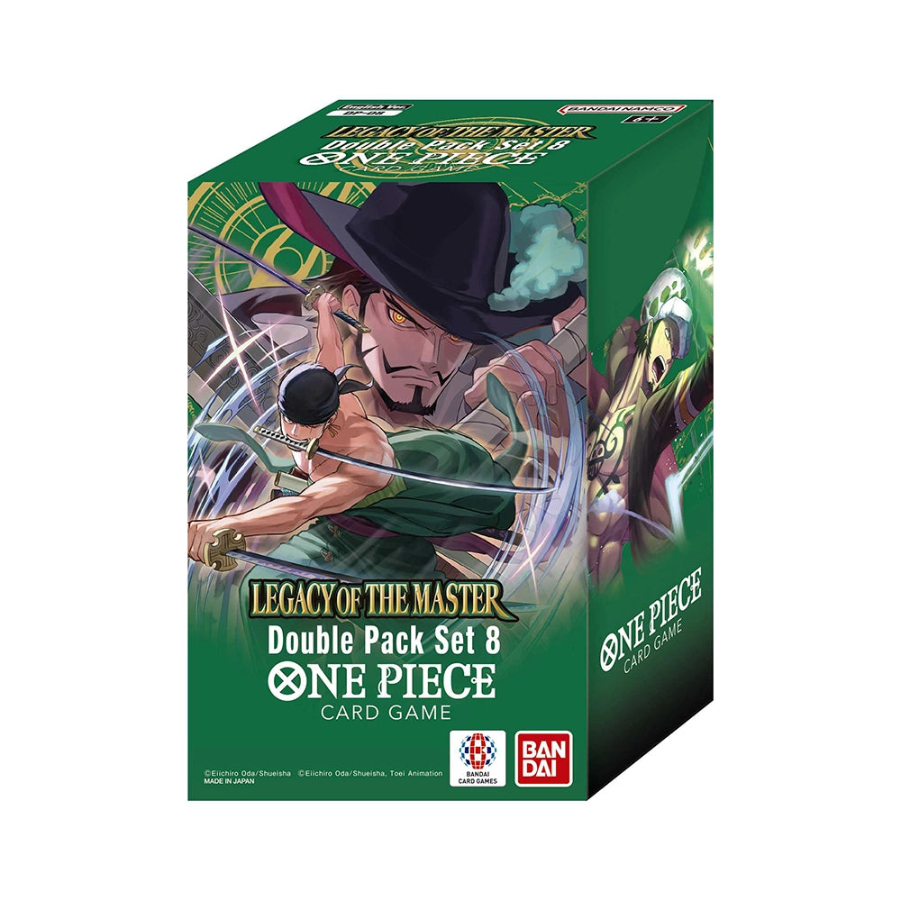 Bandai One Piece TCG Double Pack Set Vol. 8 [DP-08] – Legacy of the Master [OP-12] – English