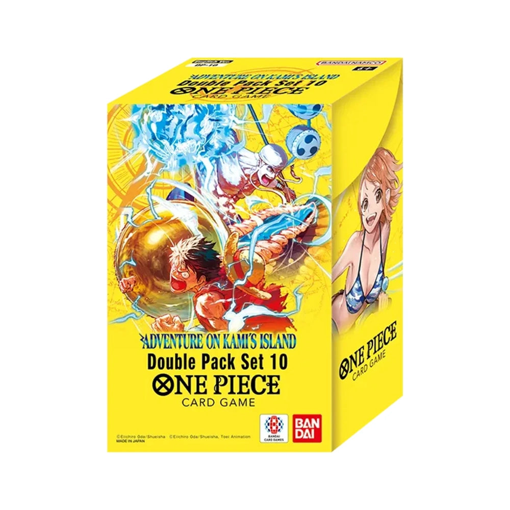 Bandai One Piece TCG Double Pack Set Vol. 10 [DP-10] – Adventure on Kami’s Island [OP15-EB04] – English