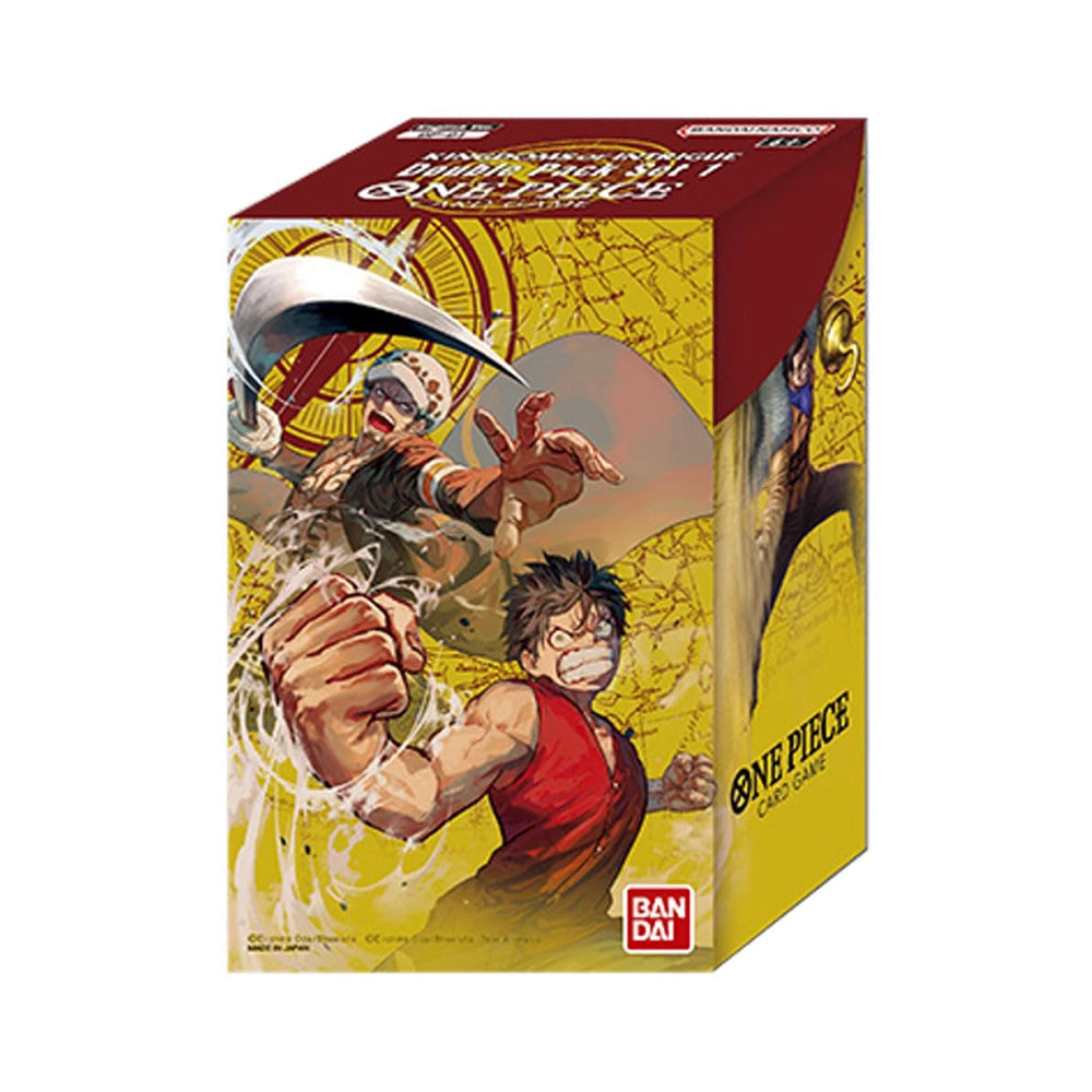 Bandai One Piece TCG Double Pack Set Vol. 1 [DP-01] – Kingdoms of Intrigue [OP-04] – English